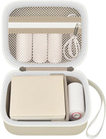 Mini Sticker Printer Case with Mesh Pocket and Detachable Hand Strap | for Memoking T02/ for ETIKEZ/ for XenGro AHM2/ for Phomemo M02/ T02 Mini Printer; for Crafters and Travel, Green, Case Only - Image 13