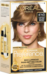 L'Oreal Paris Superior Preference Luminous Fade-Defying Permanent Hair Color, Hair Dye For Up to 9 Weeks of Radiance, Dark Ash Blonde 7A, 1 Hair Dye Kit - Image 12