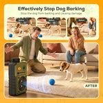 Side profile of Pipuxi 50ft range bark deterrent device