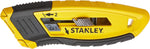 Stanley control-grip retractable utility knife front view