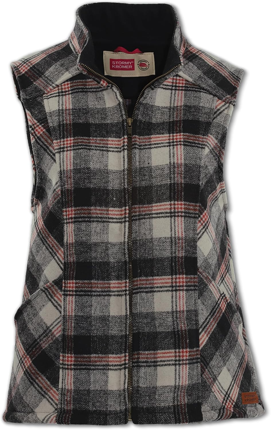 Lifestyle presentation of the Stormy Kromer fall weather vest