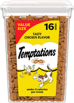 Temptations Cat Treats Classic Crunchy and Soft Cat Treats, Tasty Chicken Flavor, 30 oz. Tub - Image 14