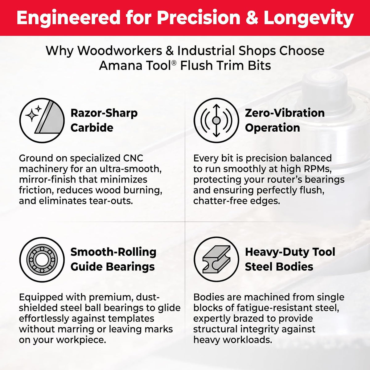 Amana Tool 45475 router bit angled perspective