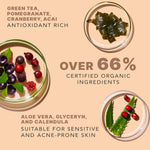 Beauty by Earth cleansing scrub size comparison