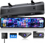 Jomise T860+ mirror dash cam front view display