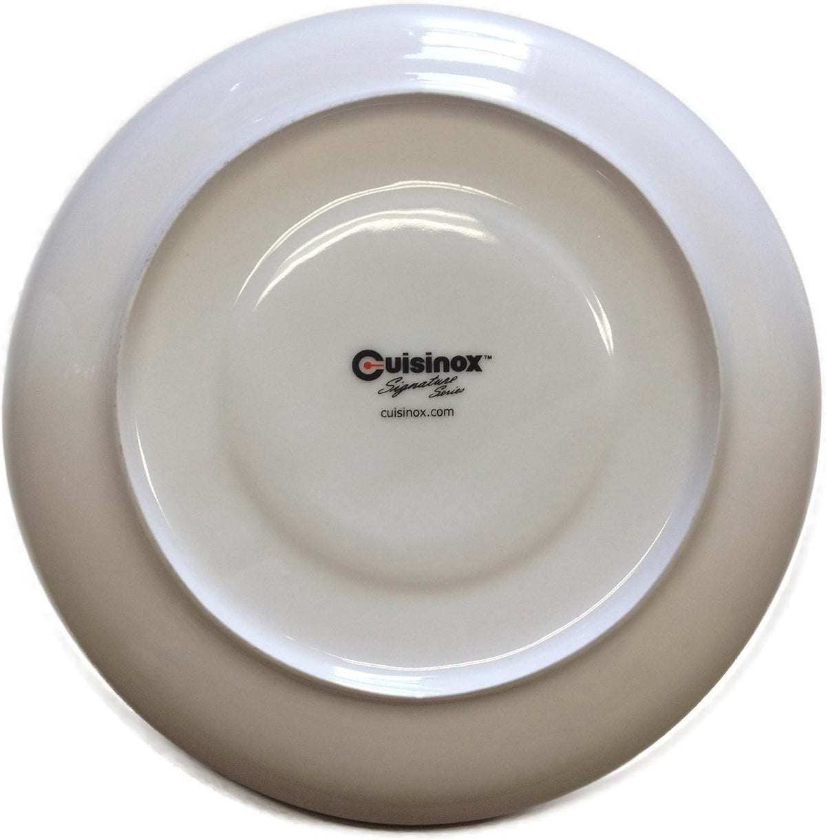 CUISINOX White Porcelain Espresso Cups and Saucers Set, 2 oz., Set of 6 - Image 6