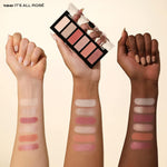 USA imported high pigment eyeshadow palette packaging details