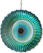 FONMY Stainless Steel Wind Spinner Worth Gift Indoor Outdoor Garden Decoration Crafts Ornaments 12 inch Multi Color Mandala Wind Spinners - Image 14