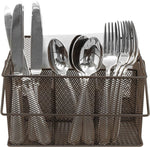 Sorbus(R) Utensil Caddy - Silverware, Napkin Holder, and Condiment Organizer - Multi-Purpose Steel Mesh Caddy-Ideal for Kitchen, Dining, Entertaining, Tailgating, Picnics, and much more (Black) - Image 10