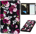 Beceere server book front view with rose floral design