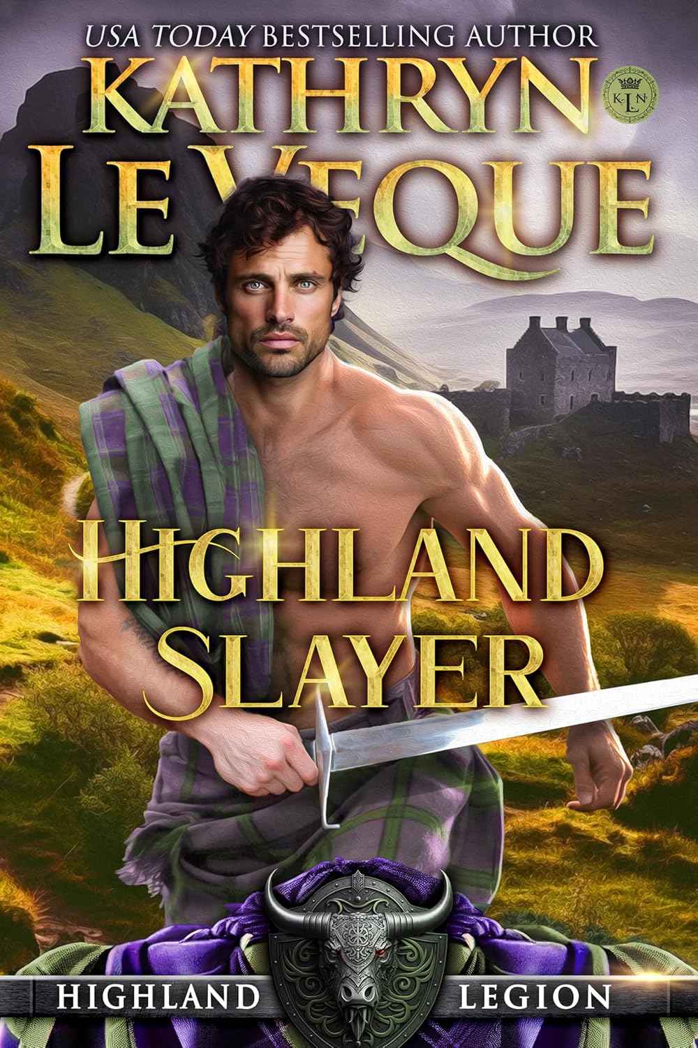 Kathryn Le Veque Highland Slayer book front cover view