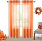 Pitalk Black Sheer Curtains 96 Inches Long for Living Room 2 Panels Set Rod Pocket Black Window Curtains for Bedroom 8FT Length - Image 15