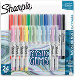 Sharpie Electro Pop Permanent Markers, Fine Tip, Marker Set, Assorted Colors, 24 Count - Coloring, Drawing, Art, Markers, Writing - Image 12