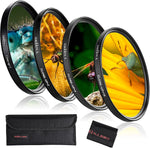 Green.L 82mm Close-Up Filter Set professional macro kit front view