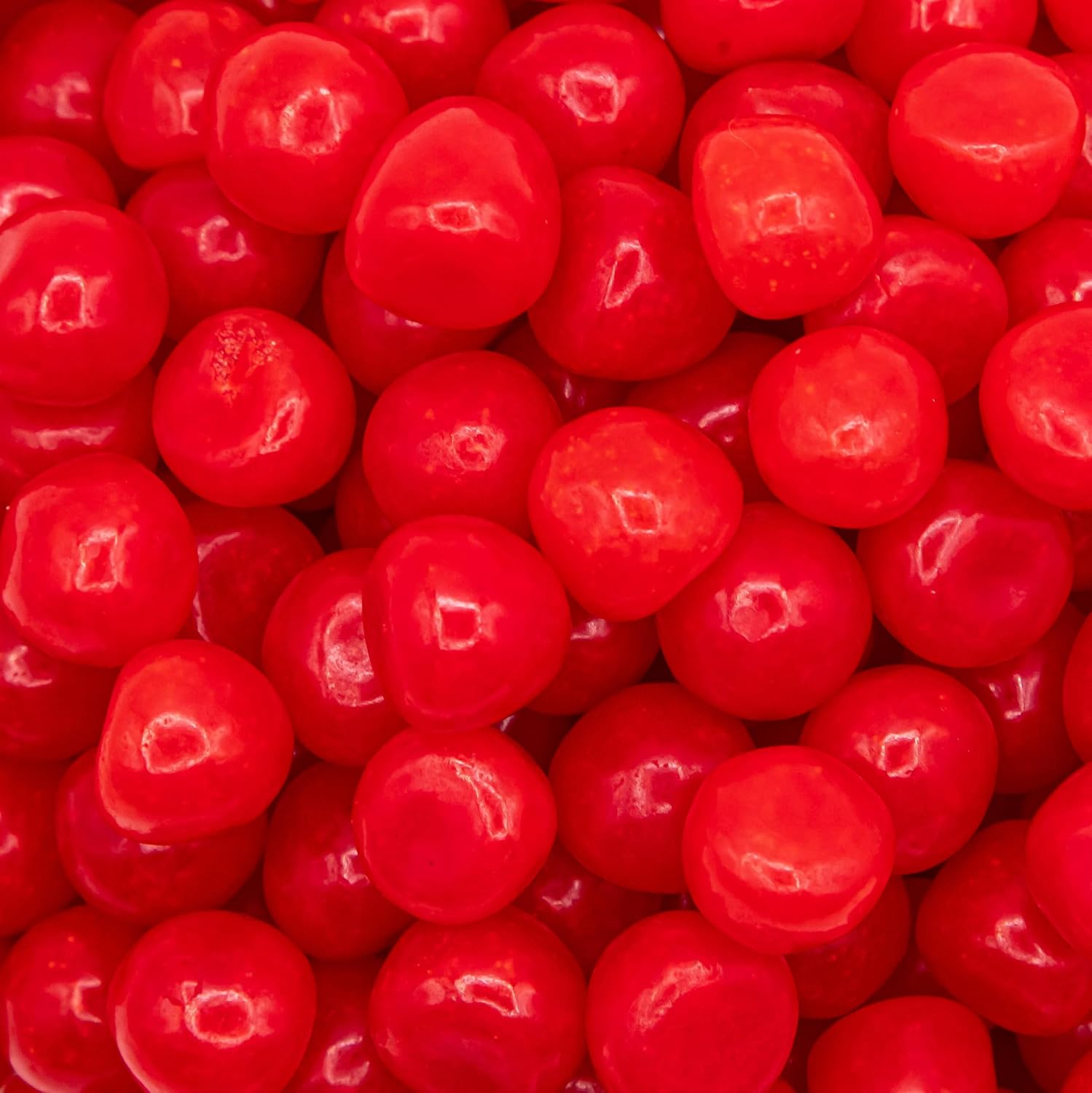 ILIKE! Cherry Sours 2-pound bag front view showing vibrant red chewy candy balls