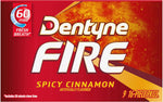Dentyne Fire Spicy Cinnamon Sugar-Free Chewing Gum, Pack of 9 (144 Total Pieces) - Image 13