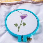CANFOISON 39 by 60 inch cross stitch canvas flat lay