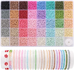 Funtopia 3mm seed beads for necklace and earrings