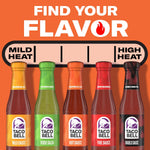 Taco Bell hot sauce packaged for shipping