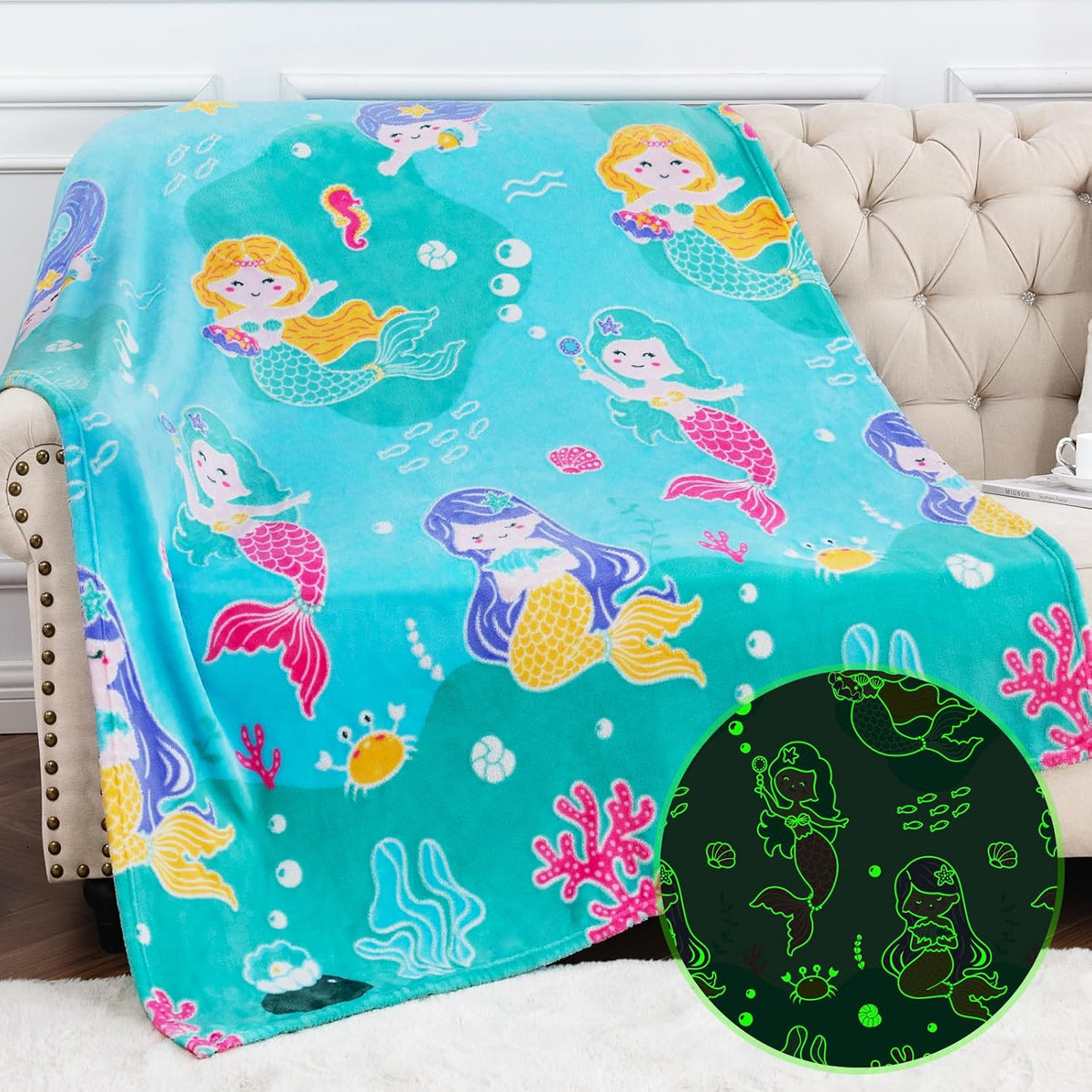 Camping Blanket Gifts for Men Women Kids Teen Boys Girls Birthday Christmas Halloween Easter Dad Husband Boyfriend Friends Throw Blanket 50"x60" - Image 14