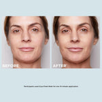 Clarins Cryo-Flash Face Mask application on face