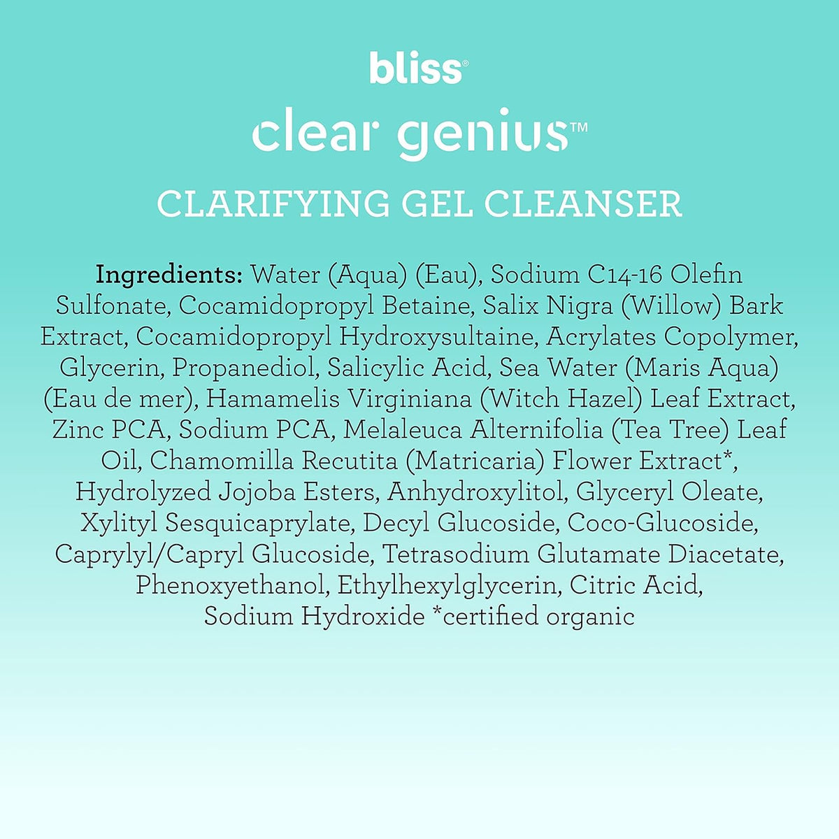 Bliss Clear Genius acne-fighting kit contents