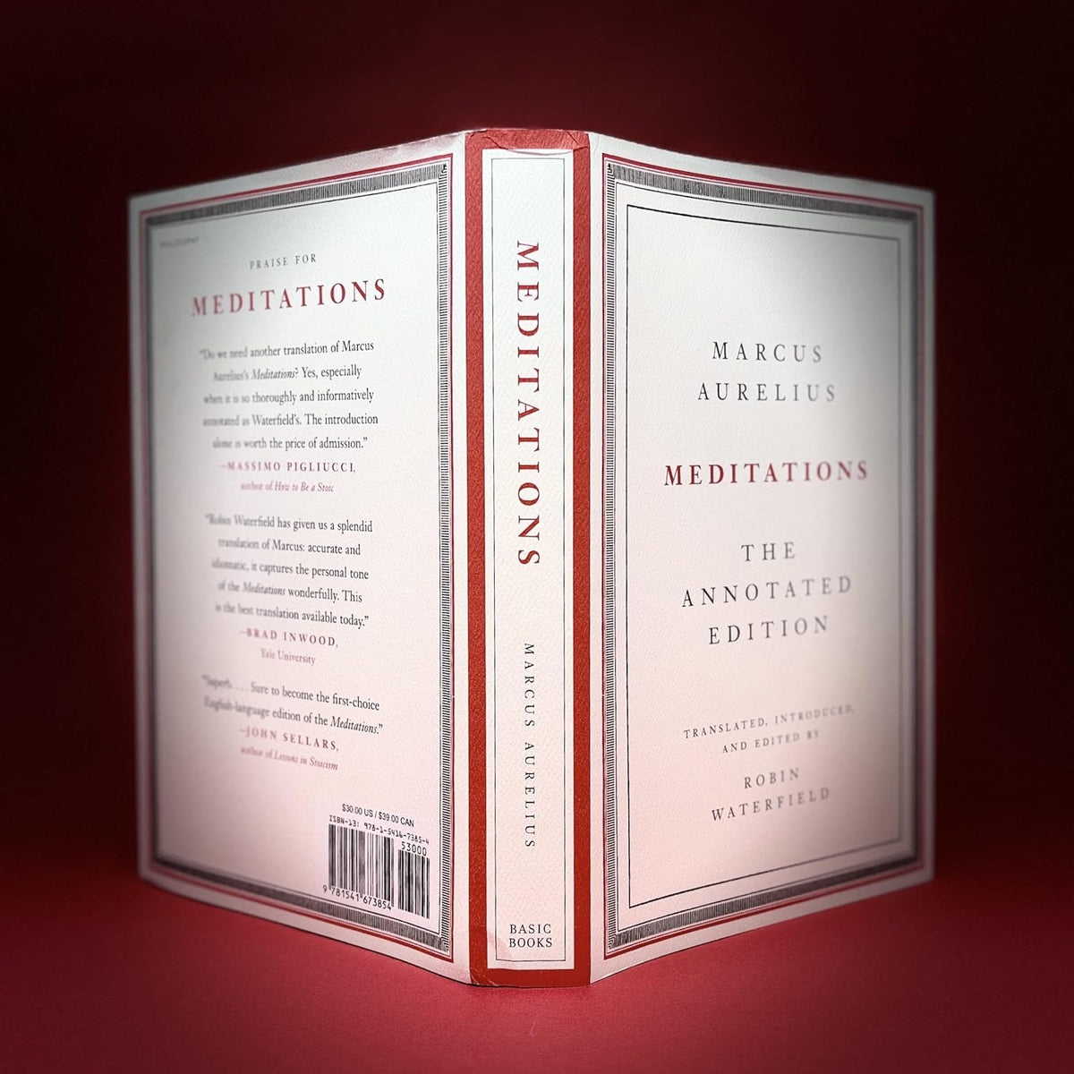 Stacked view of the authentic USA imported philosophy book