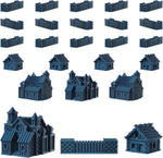 Civilization Empires for Catan Board Game | Replacement Player Sets | Settlers Pieces | Cities Settlements Roads | 3D Printed (Silk Black (Briton Empire)) - Image 11