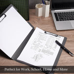 Tomorotec waterproof file folder folded in half for portability