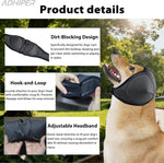 Adhiper dog ear wraps for noise protection side profile