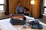 Knack Pack back panel and luggage strap