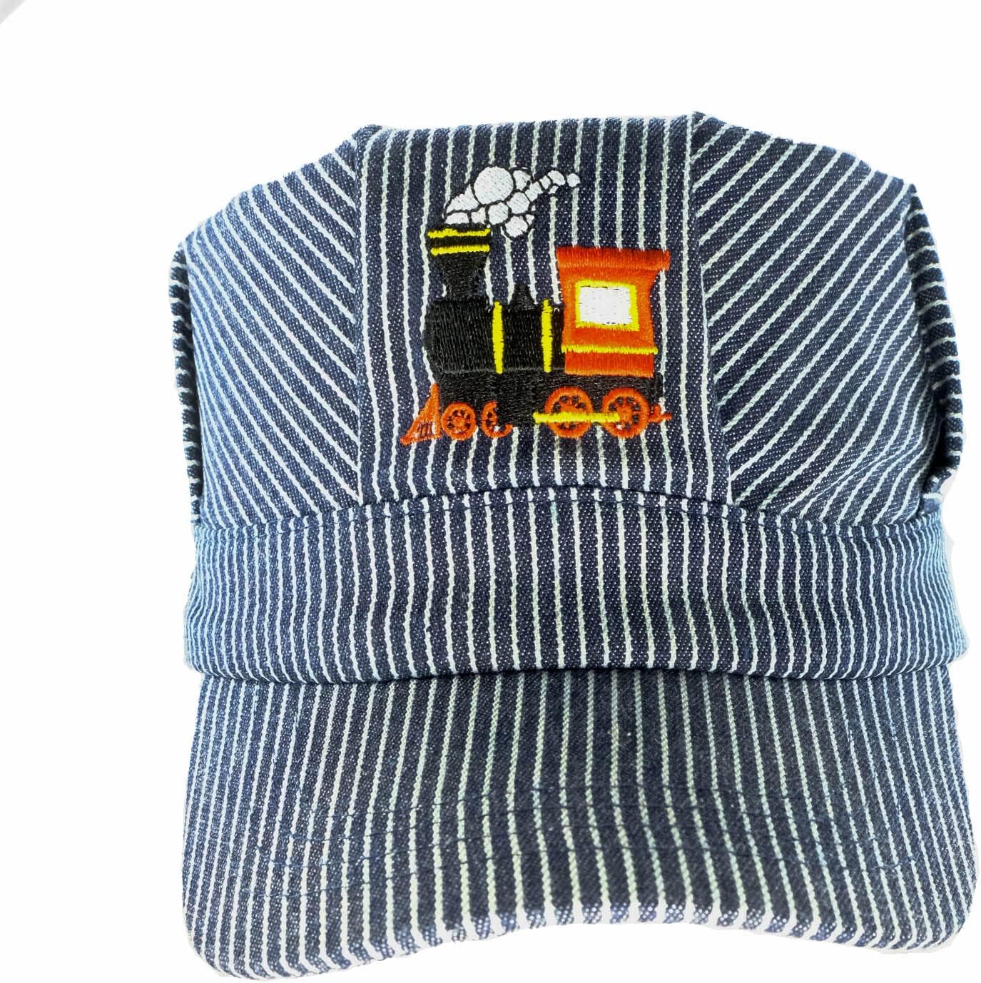 Pinnacle Awards Canada Youth Train Engineer Hat front view