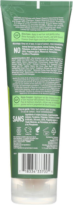 Desert Essence volumizing shampoo back label ingredients