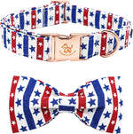 Dog Collar, Dog Collar with Bow tie, Dill Pickles Print Pet Collars Pet Collar Boy Cute Bowtie Collar Dog for Medium Dogs - Image 10