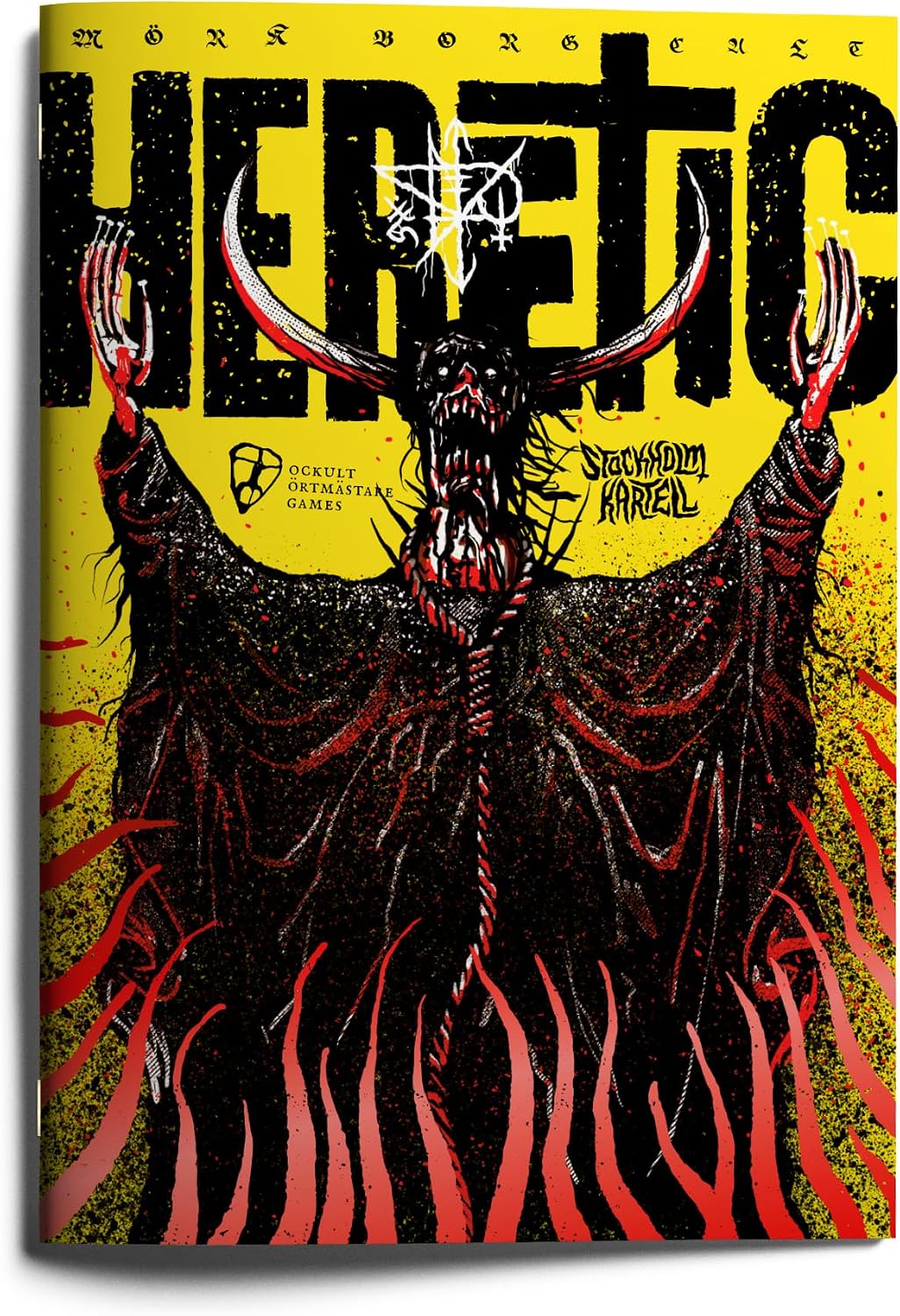 Free League Mörk Borg Cult Heretic zine front view