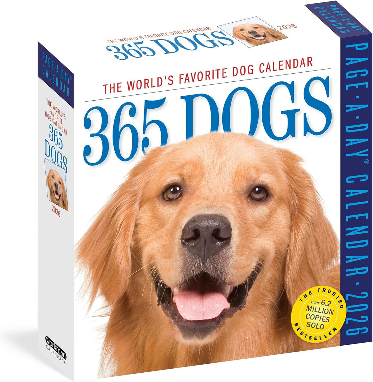 365 Dogs Page-A-DayÂ® Calendar 2026: The World's Favorite Dog Calendar - Image 1