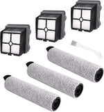 Replacement Brush Roller and Vacuum Filter Compatible with iFloor 3/iFloor One S3 Cordless Wet Dry Vacuum Cleaner (3 Brush Roller+3 HEPA Filters) - Image 1