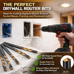 Tondiamo M2 High Speed Steel Router Bits packaging layout