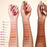 Milani tinted lip gloss high shine non sticky formula application