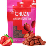 Chuza Spicy Dried Strawberry Snacks 4.5 Ounce front view