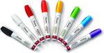 Sharpie paint pens assorted colors color swatch display