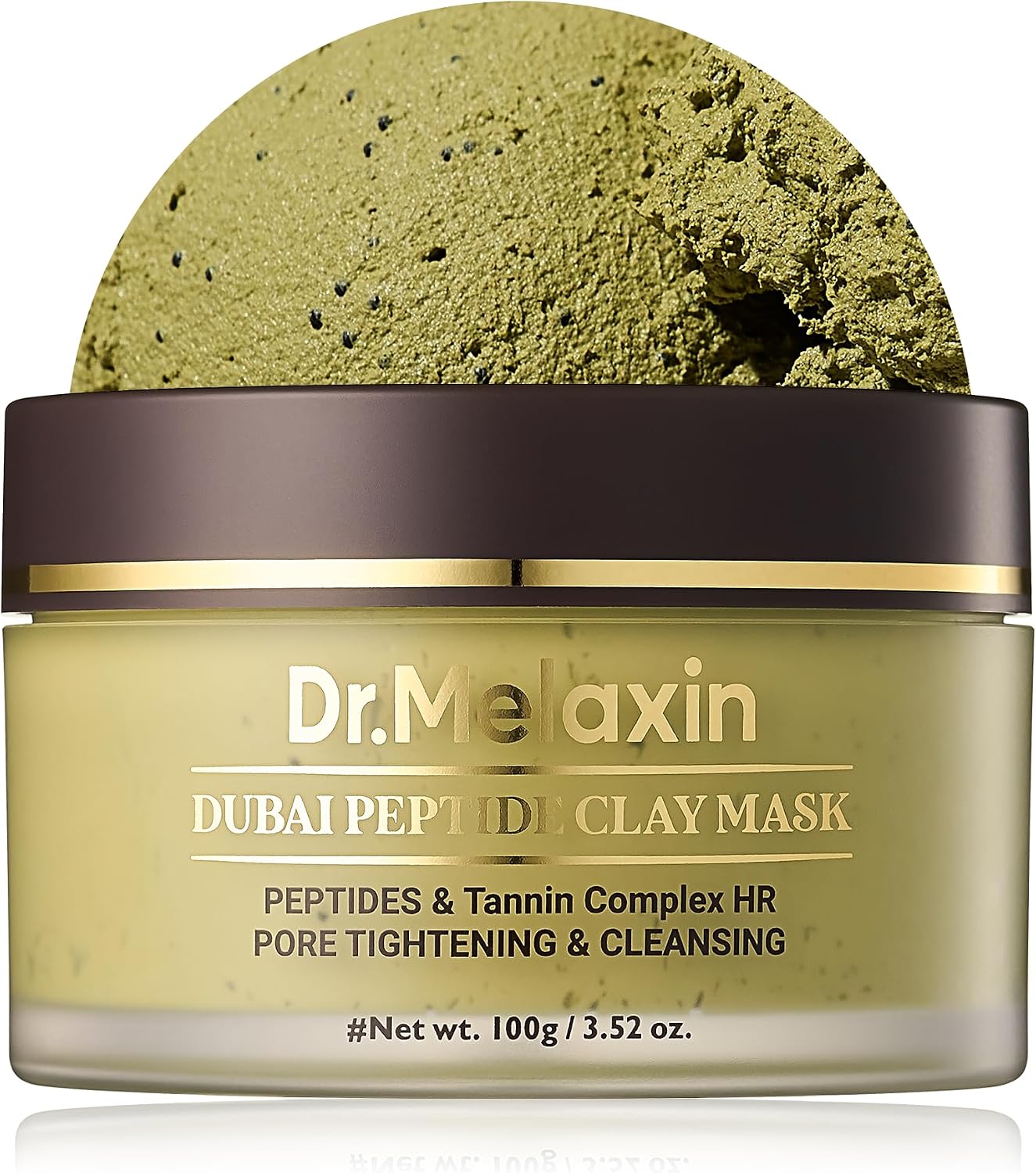 Dr. Melaxin Dubai Peptide Clay Mask front view 100g