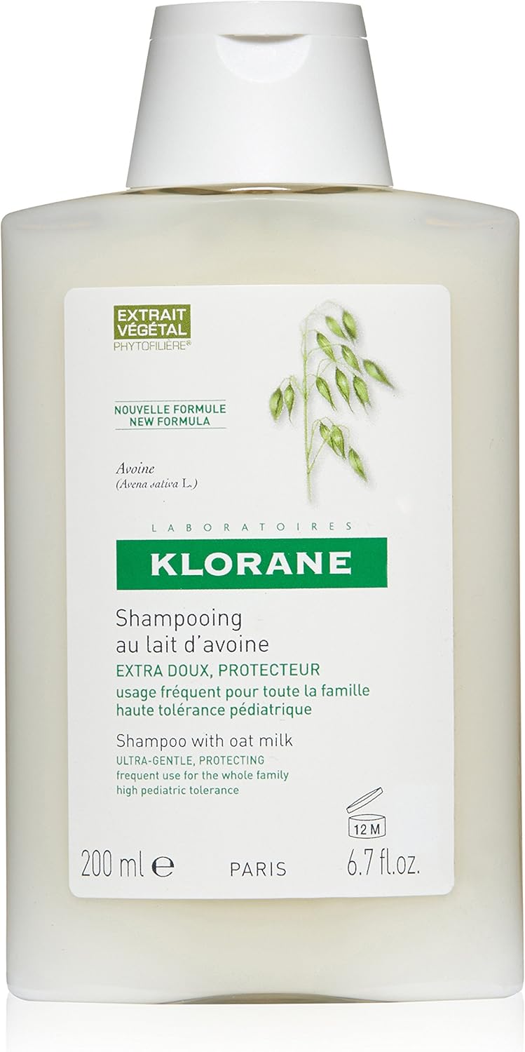 Klorane Gentle Shampoo with Oat Milk 6.7 fl oz. - Image 1