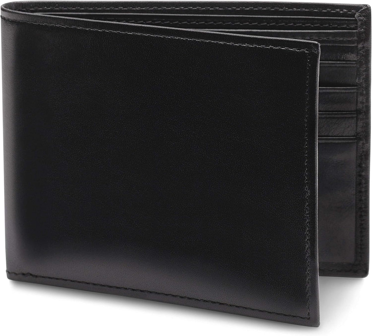 Bosca mens executive wallet in signature packaging