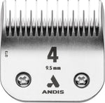 Andis chrome finish detachable blade top view rust resistant pet grooming accessory