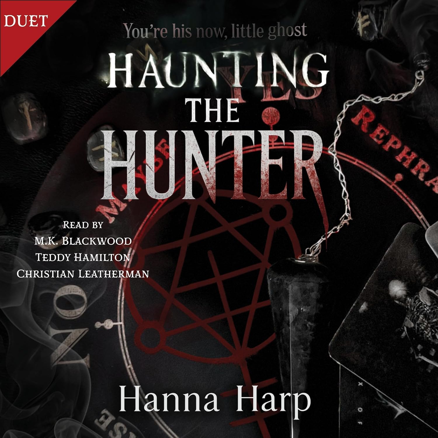 Hanna Harp Haunting the Hunter audiobook cover front view