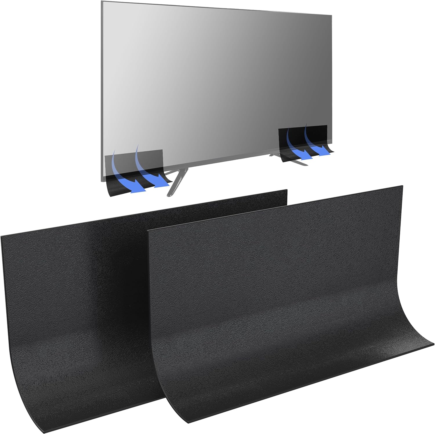 EUCATUS BEST PRODUCTS & GIFTS TV Speaker Passive Amplifier Set: Redirect Home Theater Sound Toward You, Not The Floor. Improve Sound Clarity. Great for Moms, Dads, Audiophiles, Seniors - Image 1
