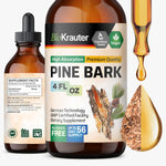 BIO KRAUTER French Maritime Pine Bark Extract liquid supplement front view for premium antioxidant defense.