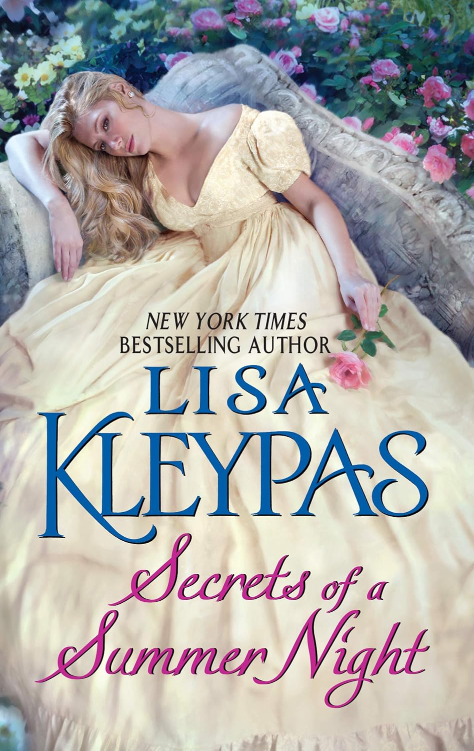 Lisa Kleypas Secrets of a Summer Night book front view cover art.