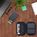 Lebakort Storage Case Compatible with Canon SELPHY QX20 / SELPHY Square QX10 Compact Photo Printer (Off White Case) - Image 9